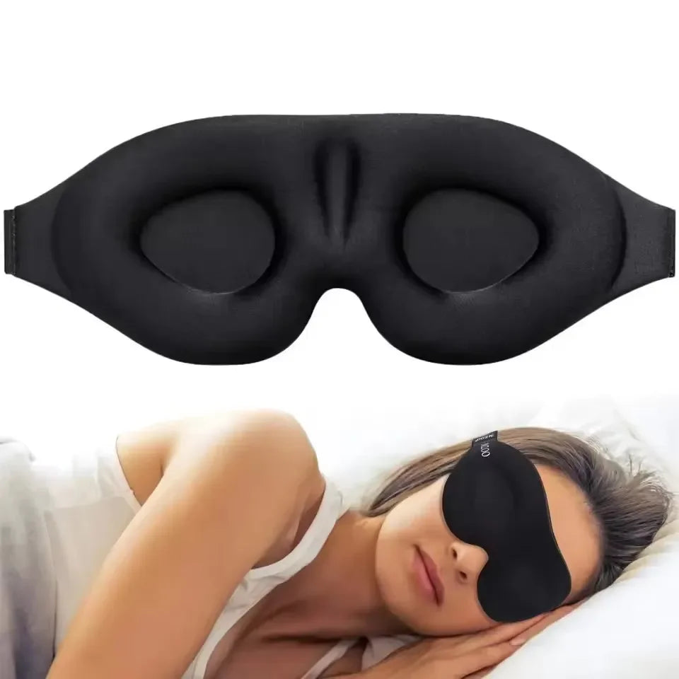 Light Travel Eye Mask for Sleeping with Eyemask Pad