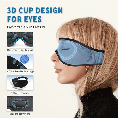Mask For Sleeping with Built-in HD Speaker