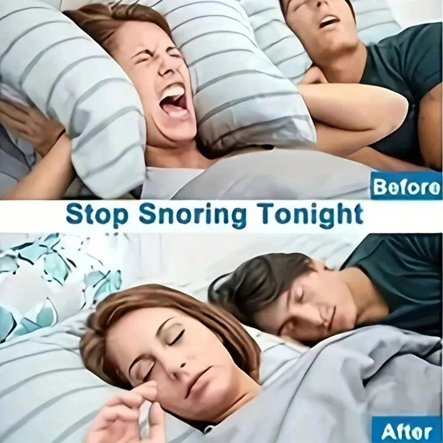 Nose Clip Anti Snoring Device for Easy Breathing