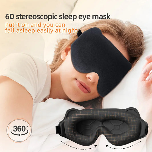 Light Travel Eye Mask for Sleeping with Eyemask Pad