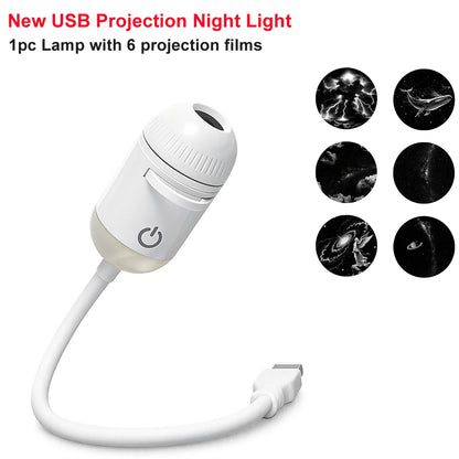 Romantic LED Starry Sky Night Light USB Powered