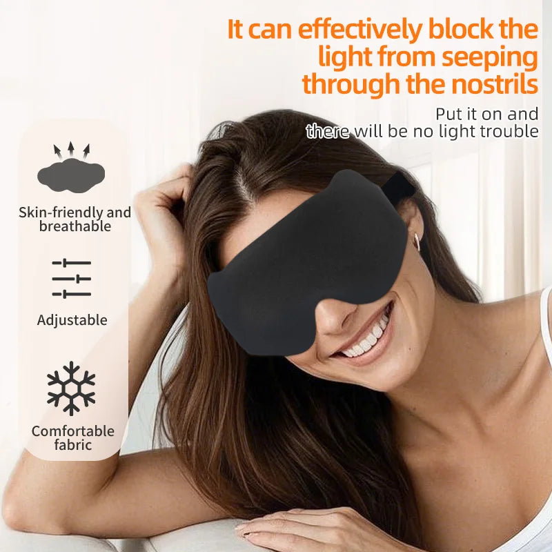 Light Travel Eye Mask for Sleeping with Eyemask Pad