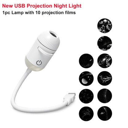 Romantic LED Starry Sky Night Light USB Powered