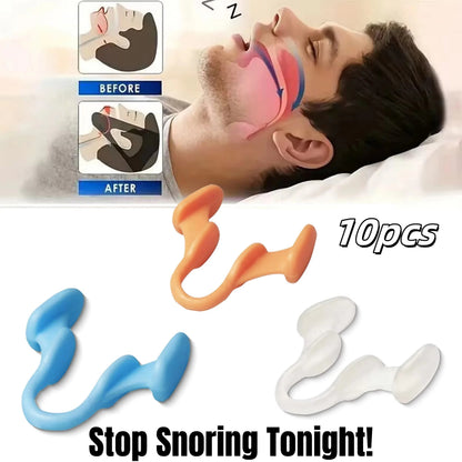 Nose Clip Anti Snoring Device for Easy Breathing