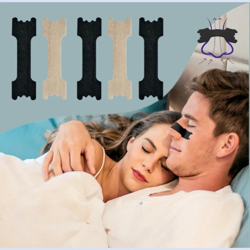 Enhanced Breathing Anti Snoring Sleep Nasal Strips