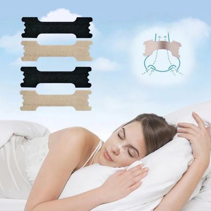Enhanced Breathing Anti Snoring Sleep Nasal Strips